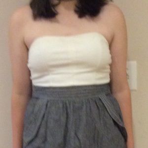 Strapless dress